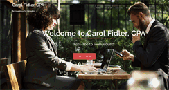 Desktop Screenshot of cafidlercpa.com